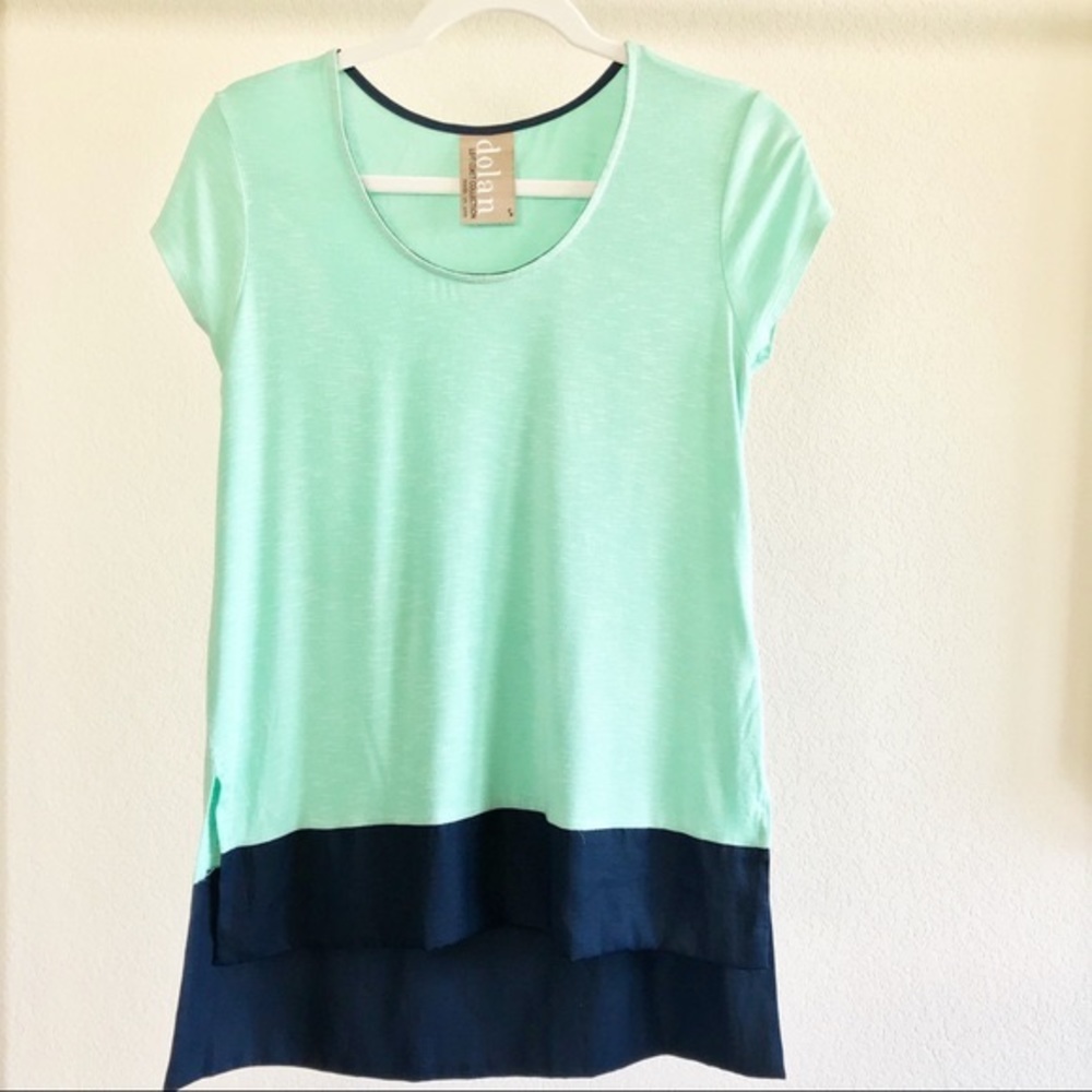 Anthropologie Dolan green top